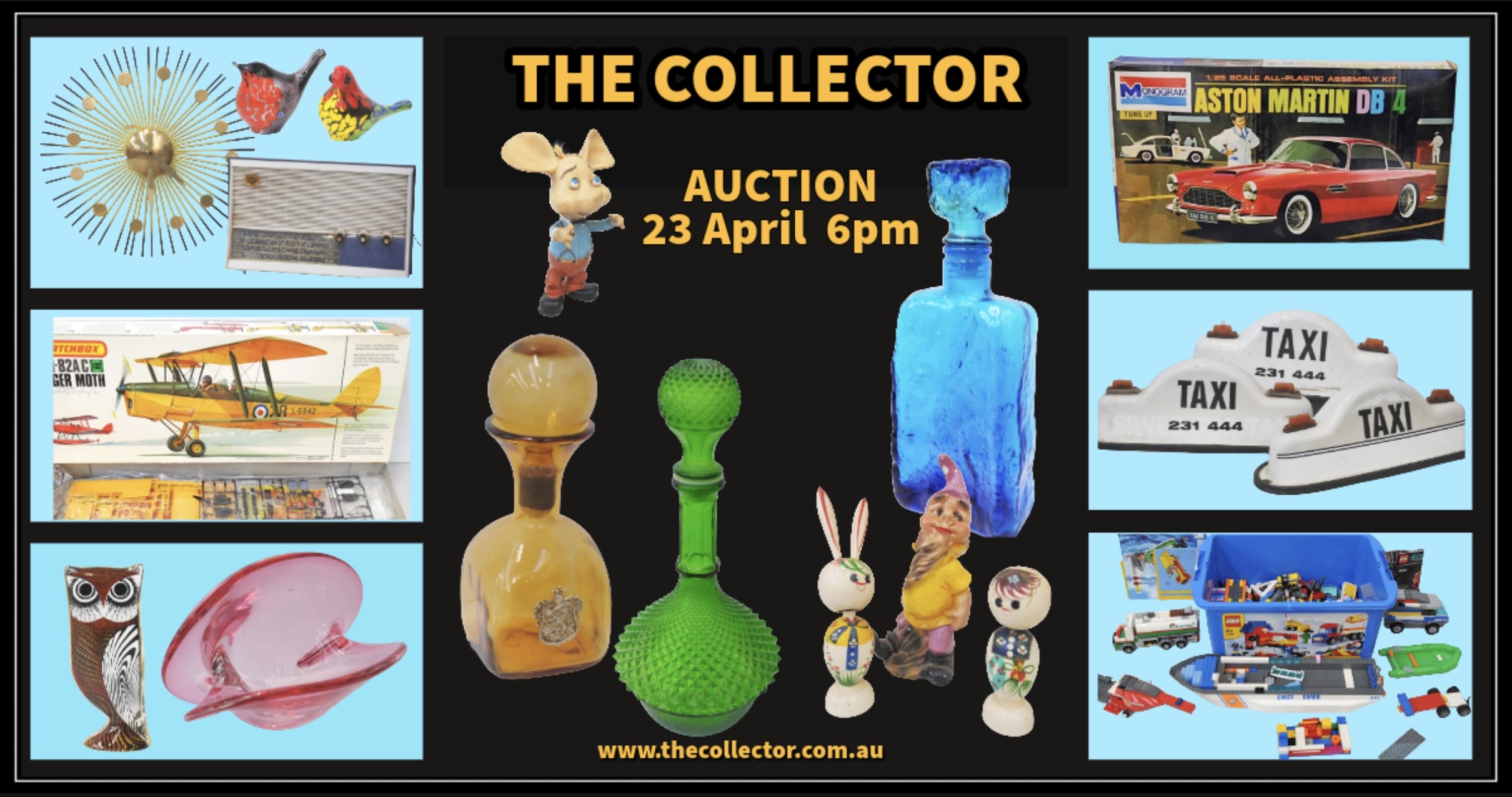 Collectables Auction 23 April 6pm - The Collector