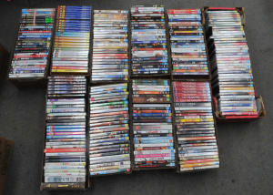 Lot 48 - 10 x Boxes of Assorted DVDs incl Little House on the Prairie, That 70s