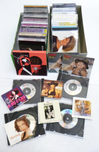 Lot 211 - 2 x Shoe Boxes of Vintage & Modern Kylie Minogue, Madonna & Ch