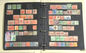 Lot 242 - 1950s-40s Stamp Album w Contents incl Stamps from Australian Pre-Decim