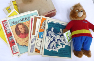 Lot 262 - 2 x Vintage items inc Teddy Ruxpin Doll with built in cassette player