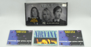 Lot 275 - Small lot - Nirvana CD's - Unopened 'With the Lights Out' boxed set +