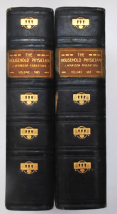 Lot 345 - HC 2 volume set - c1908 The Household Physician by J McGregor-Roberts