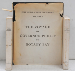 Lot 347 - 3 x Facsimile copies of early Australian Exploration Books 'The Voyage
