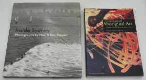 Lot 348 - 2 x Australian Art Reference Books - 'Inside Sydney' photographs by Ma
