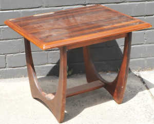 Lot 11 - Mid Century Kalmar Wooden Side Table - Approx 42cm H