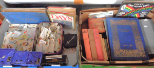 Lot 88 - 2 x Boxes Mixed items - Melbourne 1956 Olympics Silk Handkerchief (af),