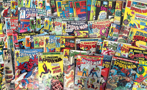 Lot 120 - Box lot Spiderman Comics - mainly Marvel 1977+ & Newton 1975+