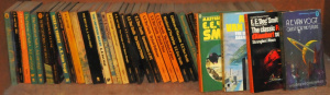 Lot 141 - Shelf Lot of Vintage EE Doc Smith & AE Van Voght Paperback Sci-Fi