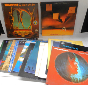 Lot 149 - Group lot Vinyl LP Records, Electronic Genre, Klaus Schulze, mostly Ge