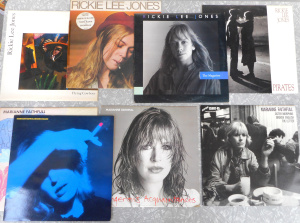Lot 153 - Group Vinyl LP Records, Rickie Lee Jones, Marianne Faithful