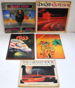 Lot 155 - Lot of Science Fiction Graphic Art Books& Others incl pssst! Octob