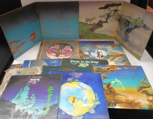 Lot 197 - Group lot Vinyl LP Records, Yes, Steve Howe, Jon Anderson, incl Yesson