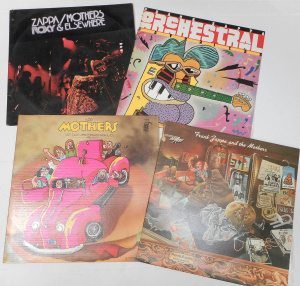 Lot 198 - Group Frank Zappa and the Mothers Vinyl LP Records, incl Orchestral Fa