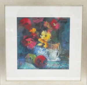 Lot 213 - Paul McCarthy (1956 - ) Framed Pastel - Summer Selections - Signed low