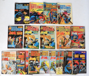 Lot 239 - Approx 20 x 1970s Planet Bumper Batcomic Comics - Nos 1 - 15, 32, 35 S