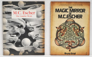 Lot 261 - 2 x Vintage MCEscher Reference Books incl The Magical Mirror of MC Esc