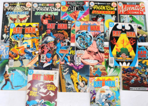 Lot 284 - Group Vintage DC Comics - Phantom Stranger, Batman, Black Orchid, Adve