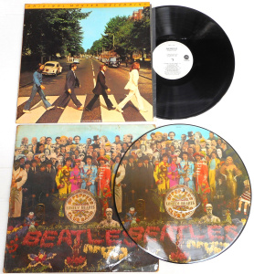 Lot 345 - 2 x Beatles Vinyl LP Records, Abbey Road Half-Speed Master Mobile Fide