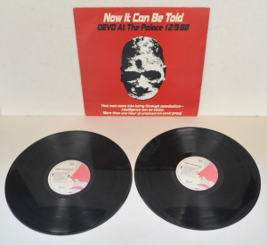 Lot 14 - Vintage c1989 Vinyl Lp Record - Devo 'Now it can be Told' Live at The P