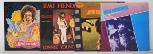 Lot 15 - 4 x vintage Jimi Hendrix Vinyl Lp & 12 inch Ep Records - In the Beg
