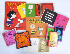 Lot 26 - Group Lot vintage HC Peanuts Comic Books - incl 'He's Your Dog Charlie
