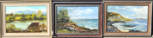 Lot 48 - John Spink (1907 - ) 3 x Framed Decorative Australian Oil Paintings - L
