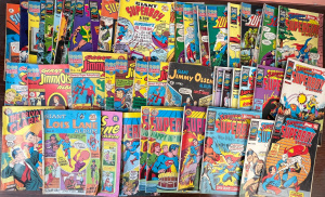 Lot 63 - Box lot vintage Planet &other Superman related comics, Supergirl, L