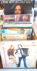 Lot 112 - Box Vinyl Records - LPs, 7inch 45 rpm singles, etc Incl Jazz, Rock, Au