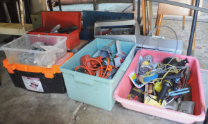 Lot 118 - Large Group Lot of Mixed Tools, Toolboxes & Hardware incl Power To
