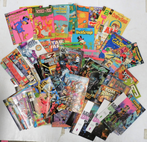 Lot 132 - Box lot of Vintage Mixed Comics inc Bugs Bunny, Popeye, Pink Panther,