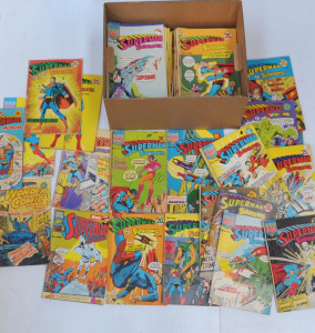 Lot 174 - Box lot - Heaps vintage Australian Superman Supacomic's - all Publishe