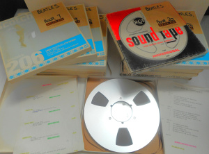Lot 232 - 17 x Beatles Reel-to-Reel Tapes, Fox FM radio station special - Beatle