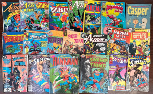 Lot 238 - Group lot Mixed comics - Murray, Planet, DC, Marvel, Superman, Adventu
