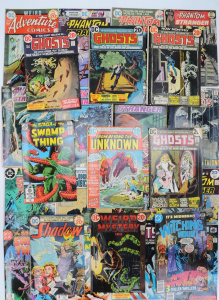 Lot 255 - Lot of Vintage Early Issue DC Early Number Horror Comics incl The Shad