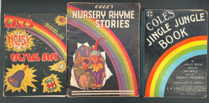 Lot 302 - 3 x Australian Cole's children's Books - Jingle Jungle (1910), Nursery