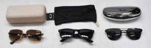 Lot 319 - 3 x Pairs of Original Ray-Ban Sunglasses incl Vintage Wayfarer, Signet