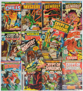 Lot 335 - Lot of Vintage Early Issue number MARVEL Monster & Horror Comics i