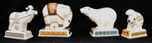 Lot 350 - 4 x Wedgwood Bone China 1990s Noahs Ark Collection Animals inc, Hare,