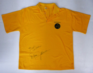 Lot 14 - Sandringham Football Club Polo Shirt Signed by Don Johnson - Large Size