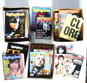 Lot 29 - 3 x Boxes Vintage Rolling Stones & Other Music Magazines
