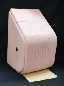 Lot 41 - 1950's Wall Mountable Paper Towel Dispenser - in stylized, modernist ca