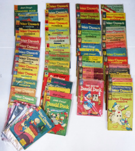 Lot 49 - Box lot of Vintage Walt Disney Comic Books - Australian Published by WG