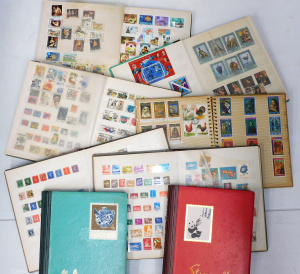 Lot 141 - Group lot of Stamp Albums & Contents - International inc New Zeala