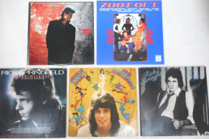 Lot 157 - Group Vintage Vinyl LP Records, Zoot and Rick Springfield