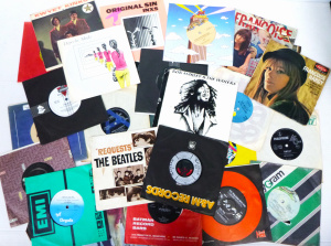 Lot 169 - Box Lot 45 RPM Singles - incl Beatles, Bob Marley, Iggy Pop, Blondie,