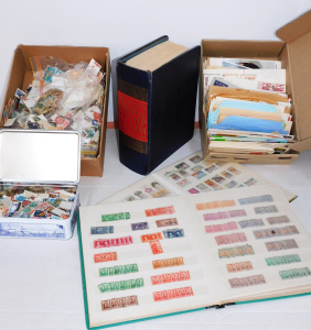 Lot 252 - Group lot of International stamps & first day covers inc The Mast