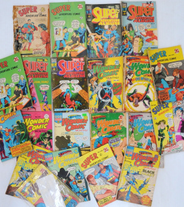 Lot 256 - Box lot - Vintage Australian Comics - Superman presents Wonder Comic M