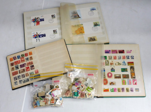 Lot 266 - Group lot Mostly Australian Stamps & First Day Covers inc Albums &