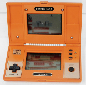 Lot 299 - Vintage Nintendo Game & Watch Multi Screen Hand Held Donkey Kong -